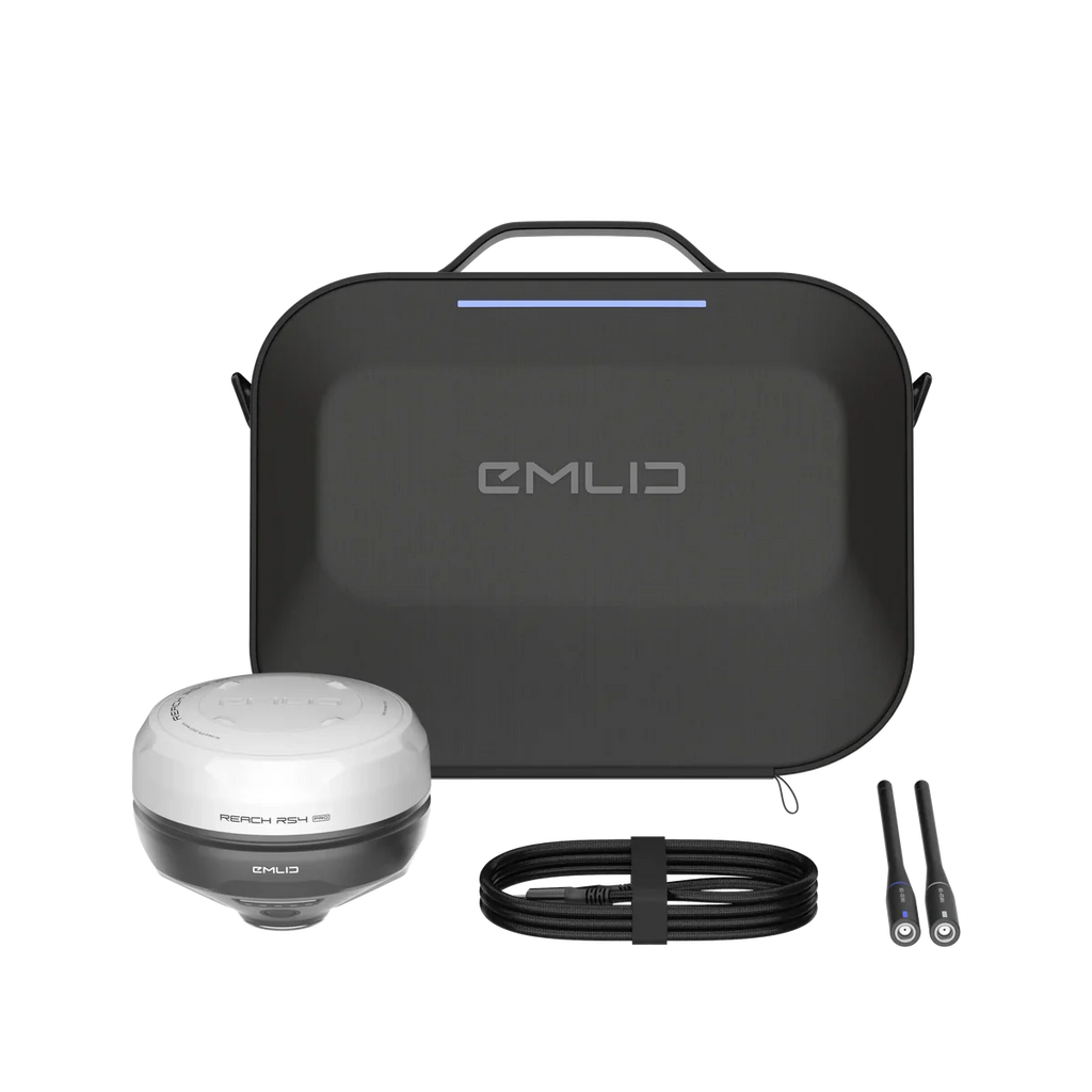 Emlid Reach RS4 Pro – All-Band RTK GNSS Receiver with Dual Camera AR Stakeout